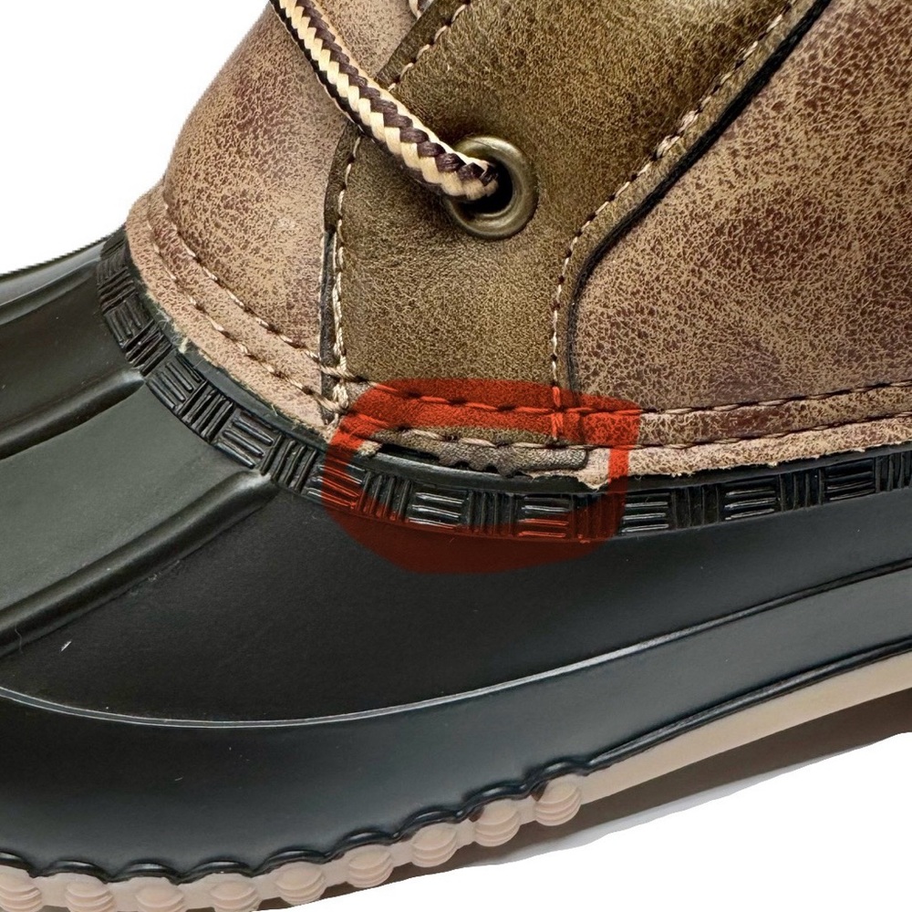 Madden Girl Lacee Duck Boots Women's Waterproof Winter Outdoor Plaid Lined 8M - Picture 12 of 12